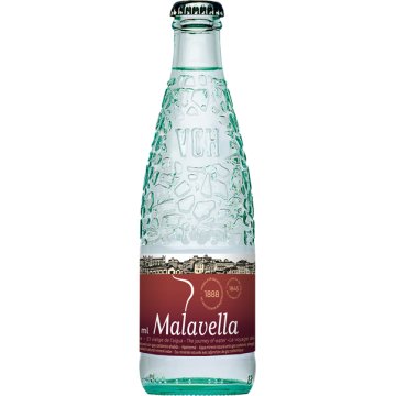 Agua Malavella Con Gas Botella 30 Cl Retornable