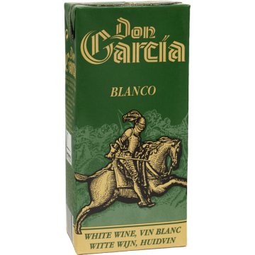 Vino Don García Blanco 10º Brik 1 Lt