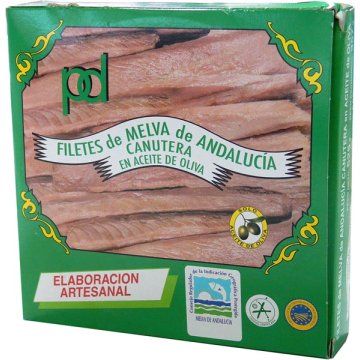 Melva Piñero Y Díaz Canutera En Aceite De Oliva Filetes 0º Lata 550 Gr De Andalucía