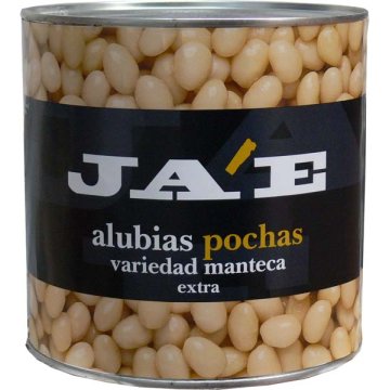 Mongetes Ja'e Pochas Extra Cuites Llauna 3 Kg