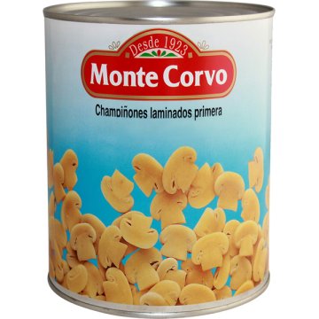 Xampinyons Monte Corvo Laminat Llauna 1 Kg