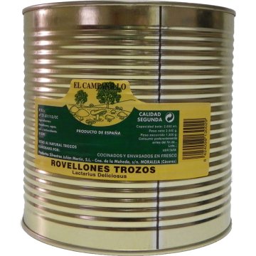 Rovellon Campanillo Trozos Lata 3 Kg