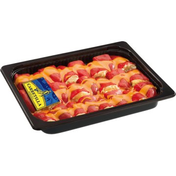 Pebrots Carretilla Bacallà I Gambes Farcits Safata 1.68 Kg