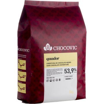 Cobertura Chocovic Equador 53% Negro 5 Kg