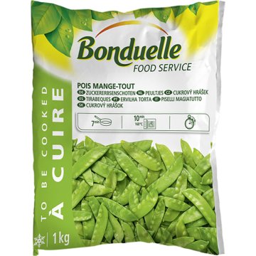 Tirabeque Bonduelle Congelado Bolsa 1 Kg