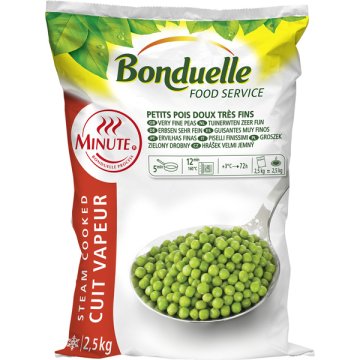 Pèsol Bonduelle Minute Molt Fi Congelat Bossa 2.5 Kg