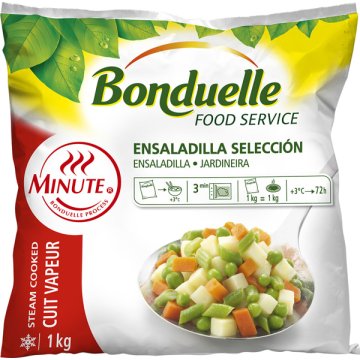 Ensaladilla Bonduelle Minute Selecció Congelada Bossa 1 Kg