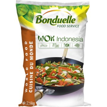 Wok Bonduelle Indonesia Bolsa 2.5 Kg Congelado