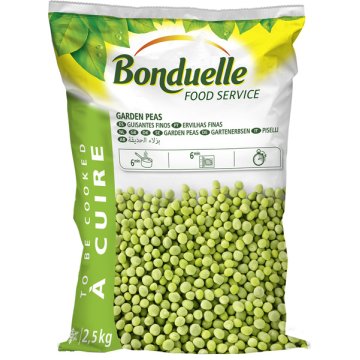 Guisante Bonduelle Fino Congelado Bolsa 2.5 Kg