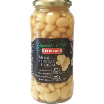 Alubias Penelas Judión Cocidas Tarro 1 Kg