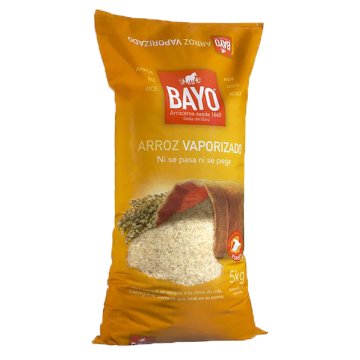 Arroz Bayo Vaporizado Largo 5 Kg