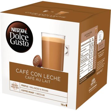 Café Nestlé Dolce Gusto Café Con Leche Capsula 7.7 Gr 16 Unidades