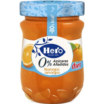 Confitura Hero Diet Naranja Amarga Tarro 280 Gr