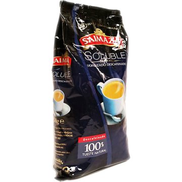 Cafè Saimaza 100% Natural Descafeïnat Soluble 250 Gr