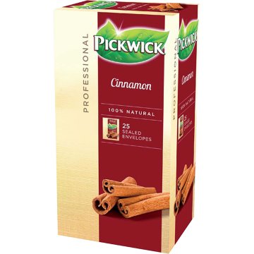 Tè Pickwick Professional Cinnamon Filtre Pack 3 25 Unitats