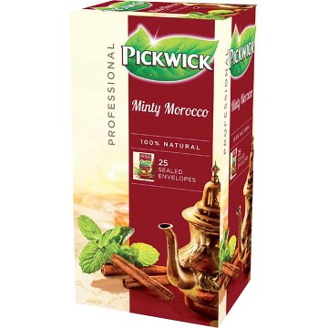 Te Pickwick Profesional Mint Morocco Filtro Pack 3 25 Unidades