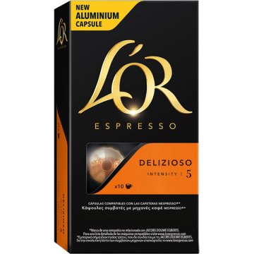 Cafè Marcilla L'or Delizioso Càpsula 5.2 Gr 10 Unitats