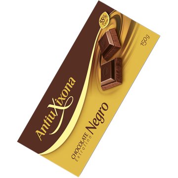 Chocolate Antiu Xixona Extrafino Negro 55% 150 Gr