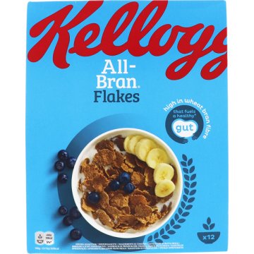 Cereales Kellogg's All Bran Flakes 375 Gr