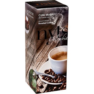 Café Nyts Colombia Monodosis 7 Gr Estuchado 25 Unidades