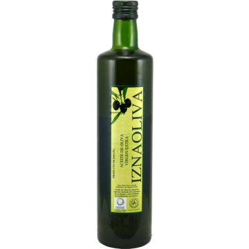 Aceite De Oliva Iznaoliva Virgen Extra Botella Vidrio 750 Ml