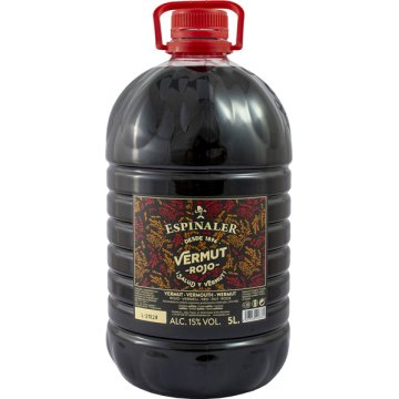 Vermut Espinaler Rojo 15º Garrafa 5 Lt