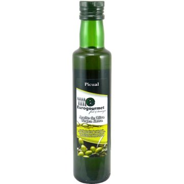 Aceite De Oliva Eurogourmet Virgen Extra 0.5º Botella Vidrio 250 Ml