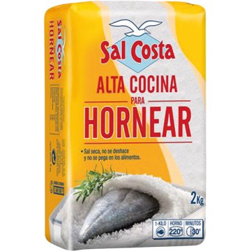 Sal Costa Alta Cocina Paquete 2 Kg