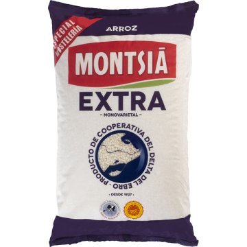 Arroz Montsia Semilargo Perlado Saco 5 Kg