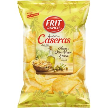Patatas Chips Frit Ravich Caseras Bolsa 60 Gr