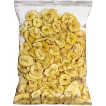 Xips Frit Ravich Banana Deshidratats Bossa 1 Kg