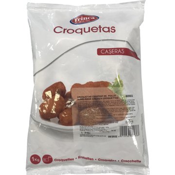 Croquetas Frinca Casera Trozos De Pollo Congeladas 1 Kg