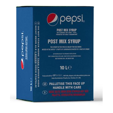 Refresco Pepsi Baja En Azúcar B.i.b. 10 Lt