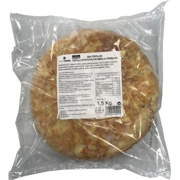 Tortilla De Patatas Inserte Con Cebolla Congelada 800 Gr
