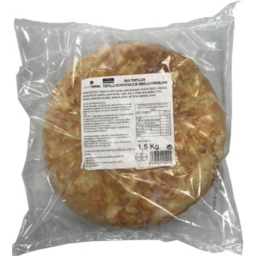 Truita De Patates Inserte Amb Ceba Congelada 800 Gr