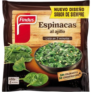 Espinacs Findus Al Allet Congelades 1 Kg