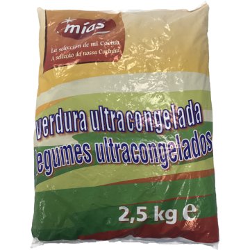Espinacas Homifreez Porciones Bolsa 2.5 Kg