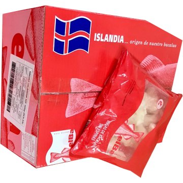 Bacalao Elba Islandia Punto De Sal Congelado Iqf 500 Gr