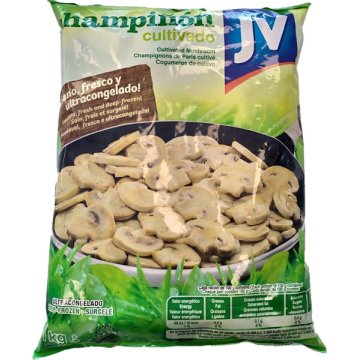 Xampinyons Jv Laminat Congelat Bossa 1 Kg