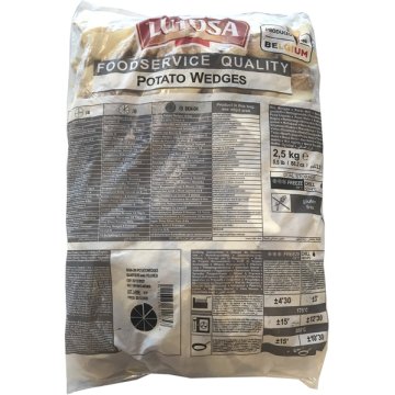 Patates Lutosa Braves Grill Amb Pell Congelades Bossa 2.5 Kg