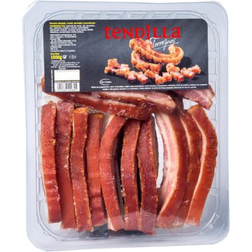 Torreznos De Panceta Tendilla Adobada Horneados Bandeja 1 Kg