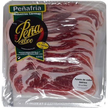 Paleta Peña 2000 Ibérica Cebo Lonchas Vacío 500 Gr