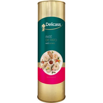 Mousse De Higado Delicass Pato Lata 1 Kg