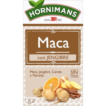 Te Hornimans Maca Amb Gingebre 1.7 Gr 20 Sobres
