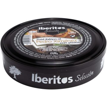 Paté Iberitos Pedro Ximenez Safata 140 Gr 5 U