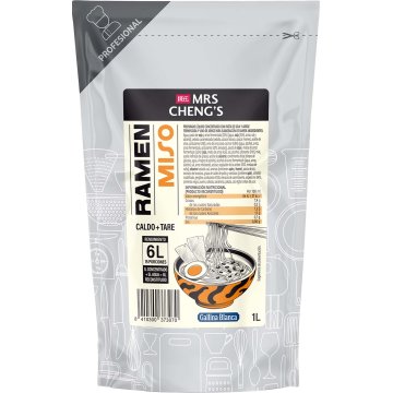 Brou Gallina Blanca Ramen Miso Líquid Concentrat Doy-pack 1 Lt