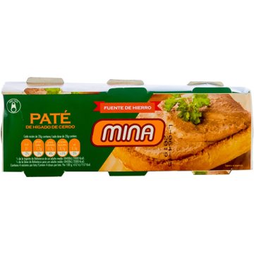 Foie-gras Mina 0º 80 Gr Pack 3