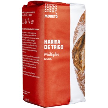 Harina De Trigo Moretó 1 Kg