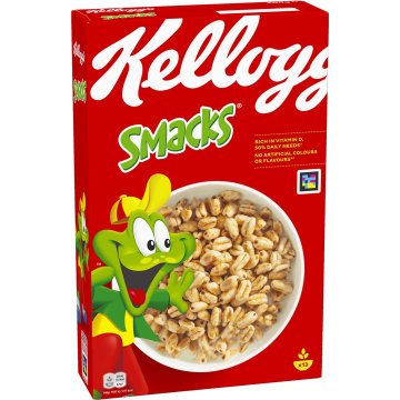 Cereals Kellogg's Smacks Bag Pack 400 Gr