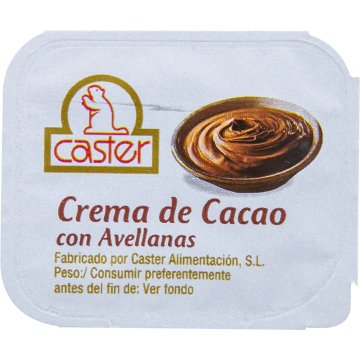Crema De Cacao Caster Monodosis 18 Gr 210 U